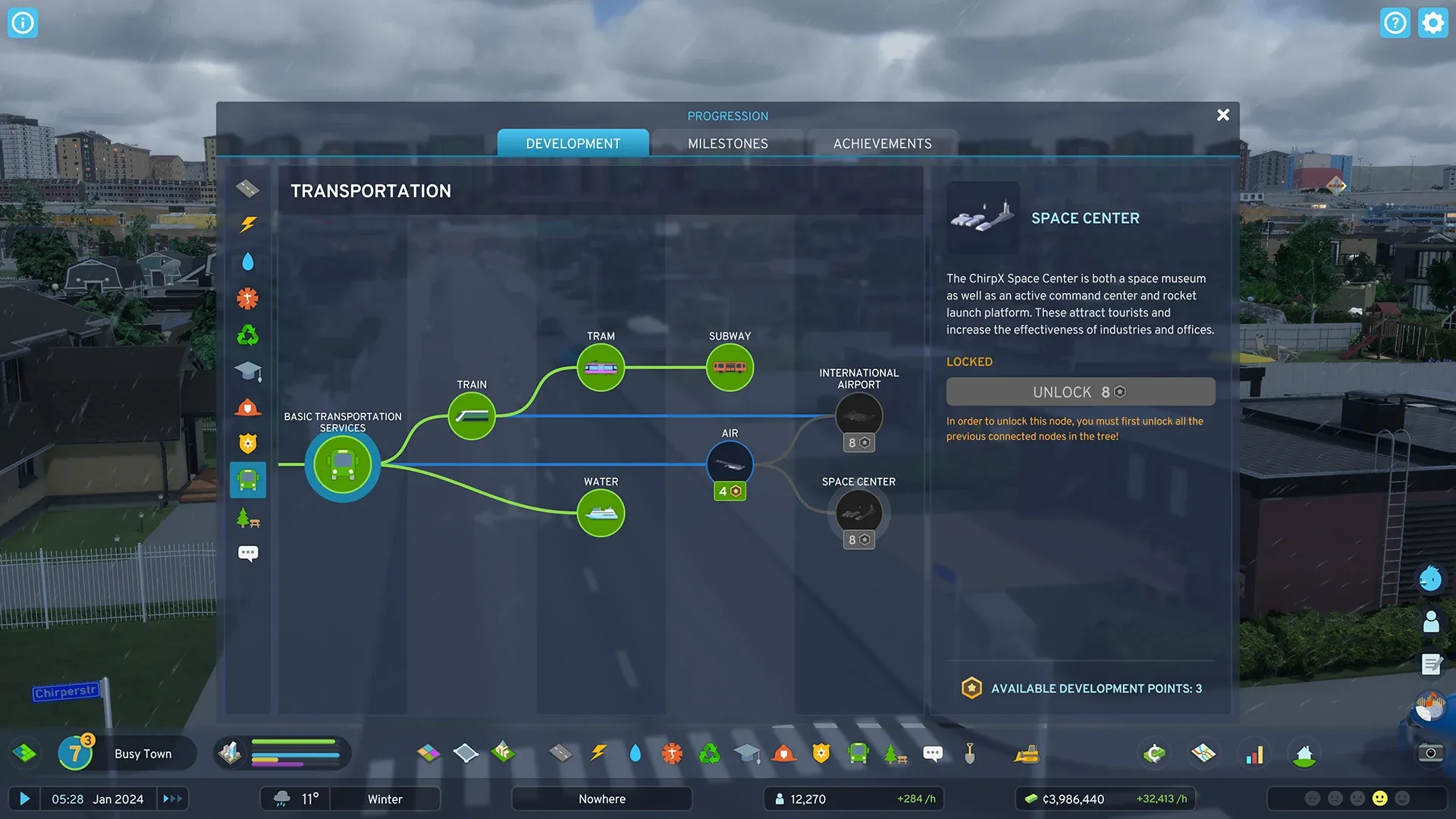 Development Tree