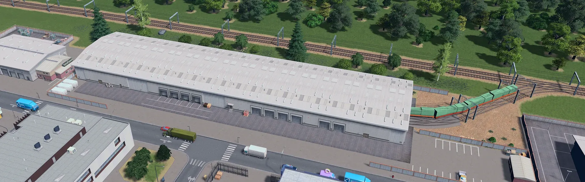 Warehouse W Rail