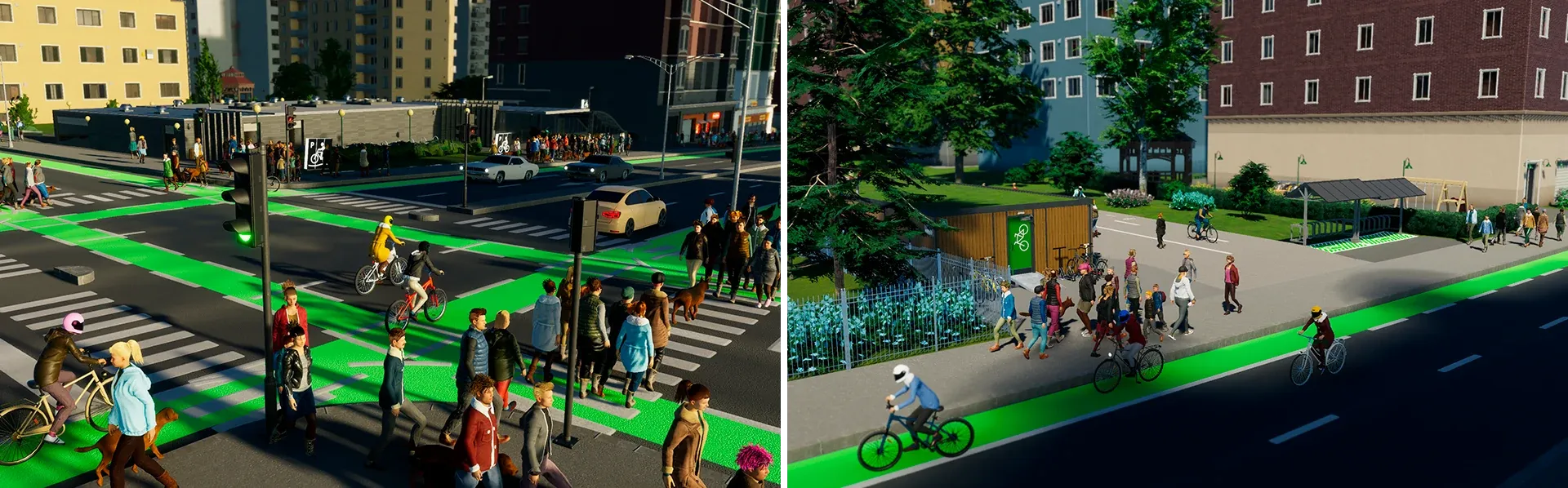 Bicycles Split