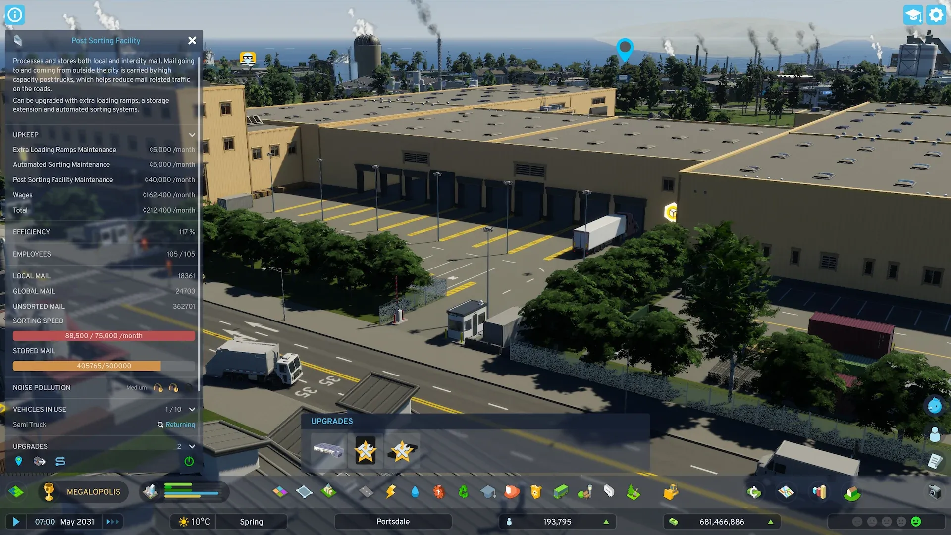 Post Sorting Facility