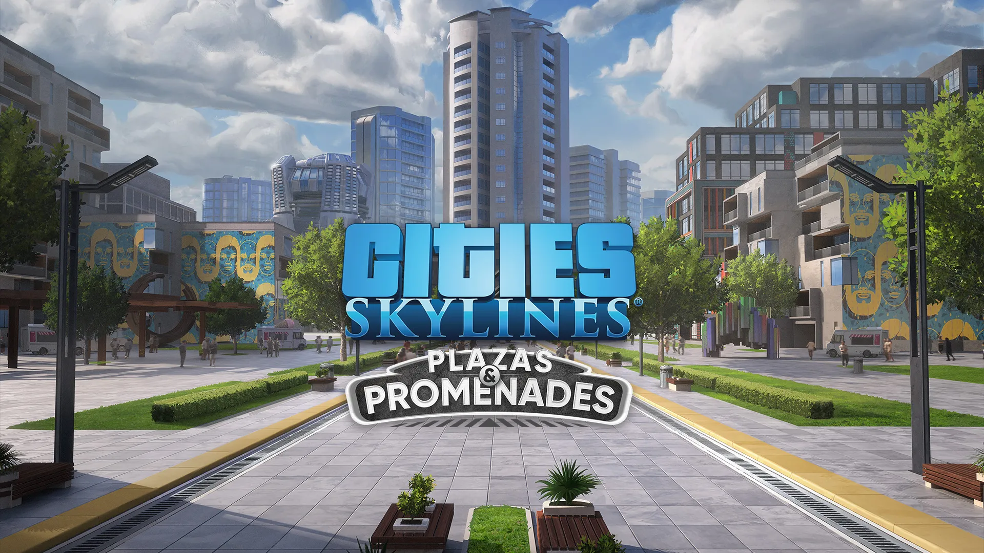 Cities: Skylines Plazas & Promenades trailer