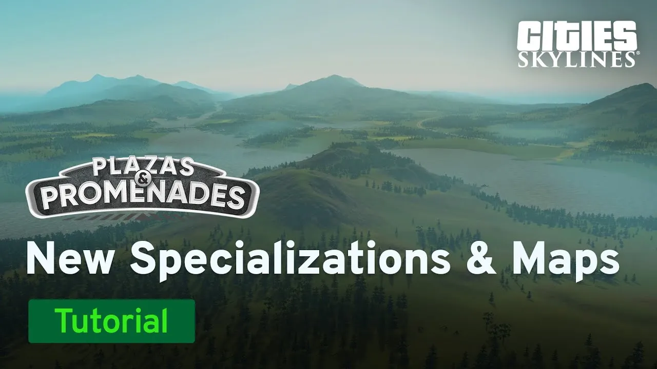 Plazas & Promenades free update tutorial by Overcharged Egg