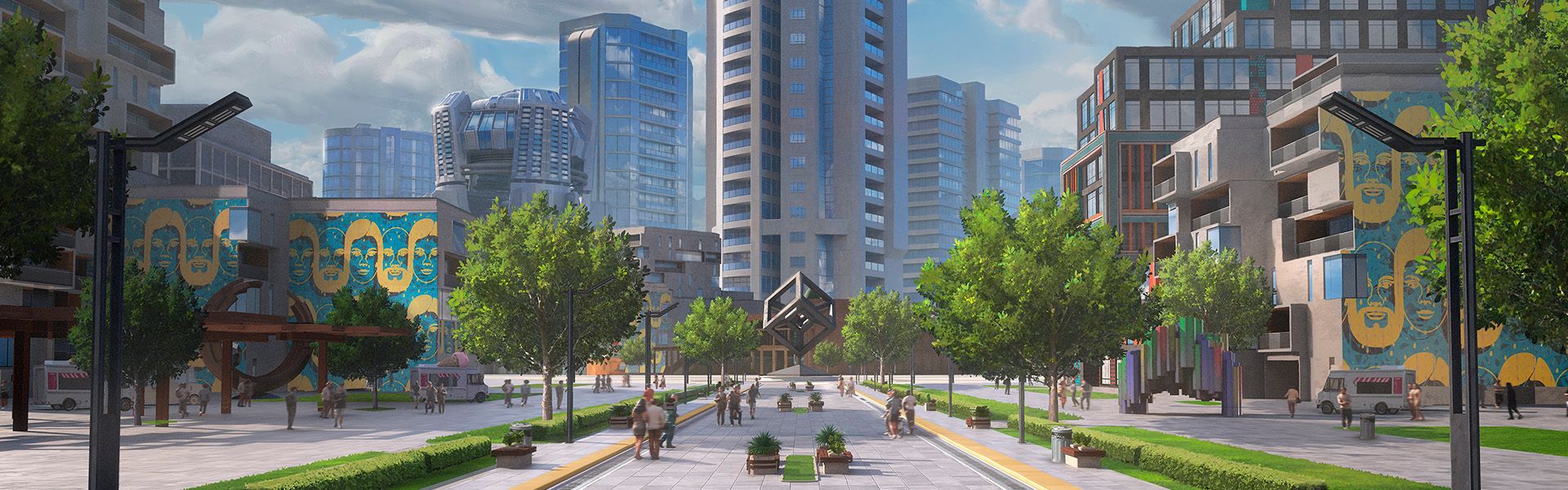 Cities: Skylines Plazas & Promenades Announcement