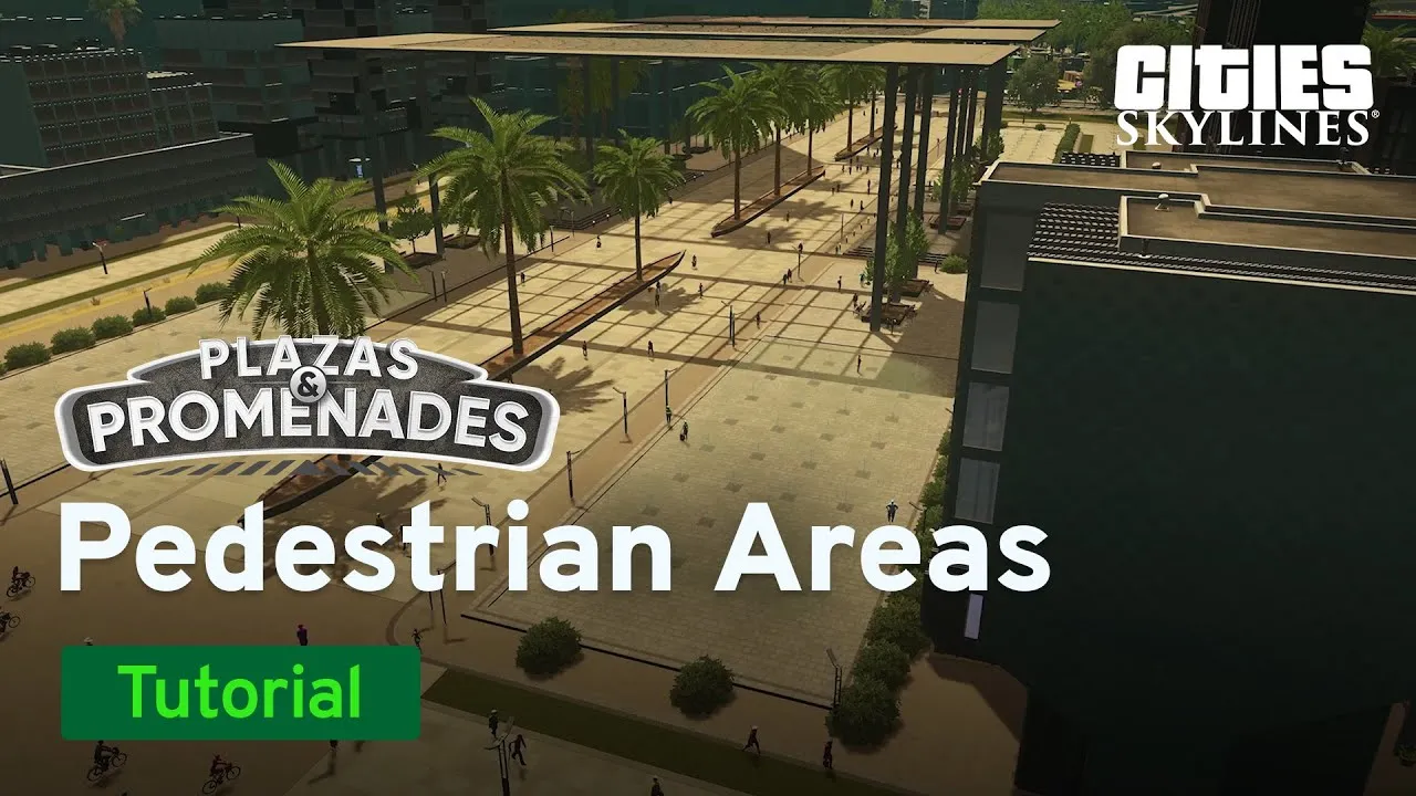 Pedestrian streets video tutorial by Overcharged Egg