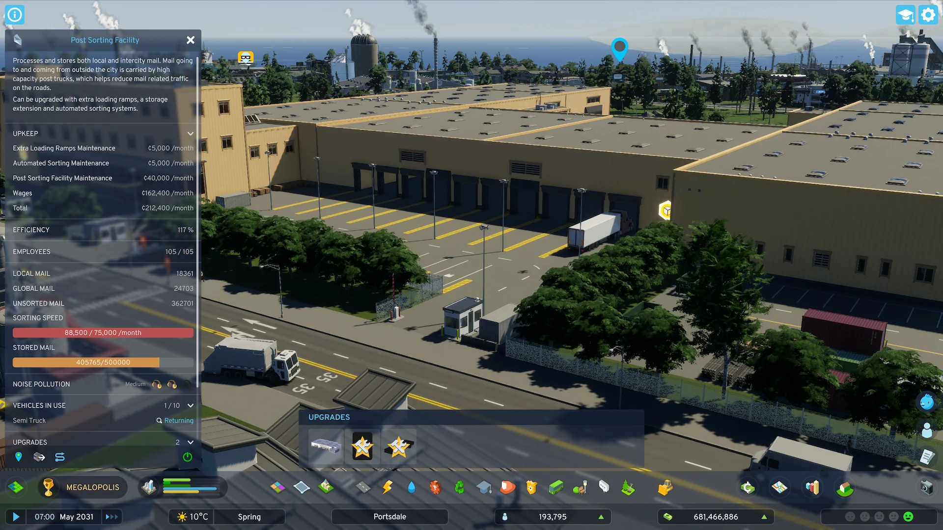 Post Sorting Facility