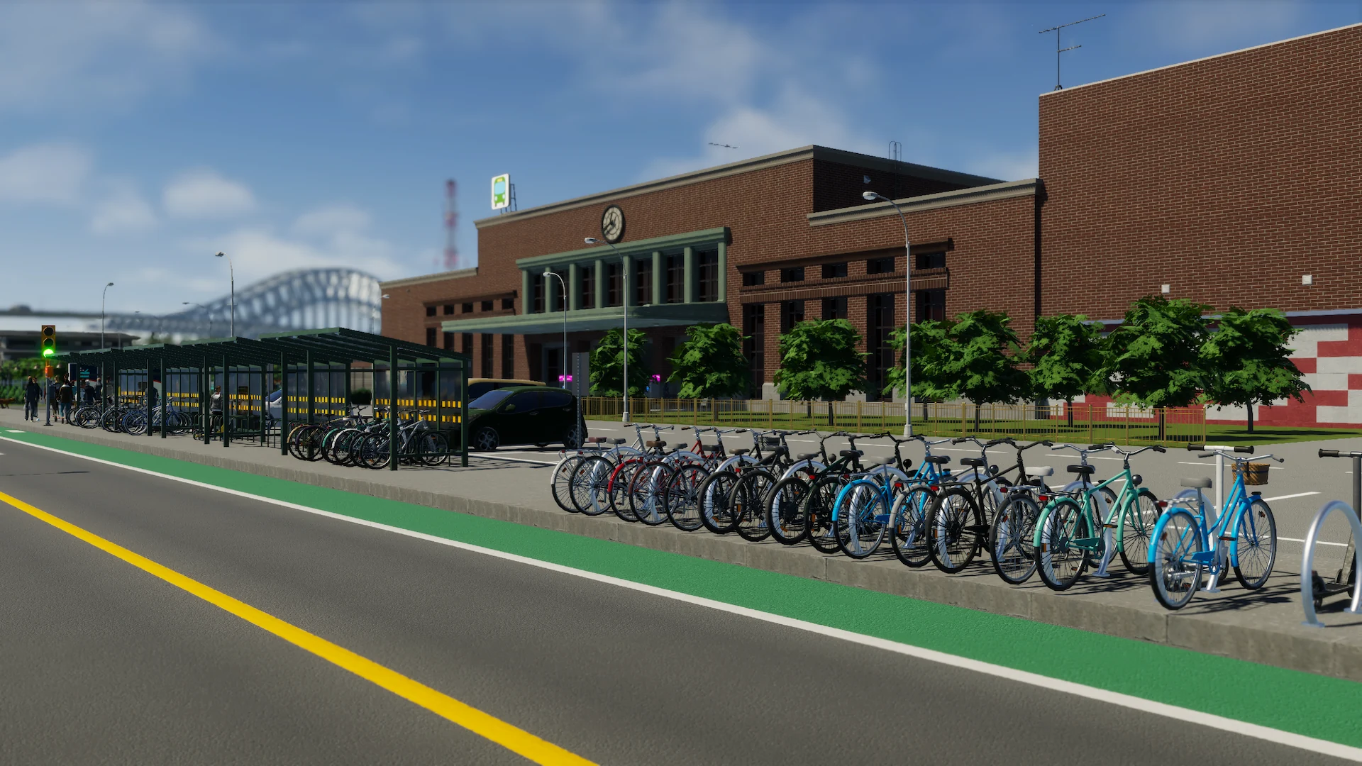 Ciclovias chegam ao Cities Skylines 2